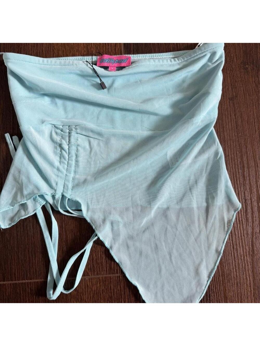 Edikted Women's Blue and Green Skirt